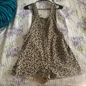 Leopard Overalls